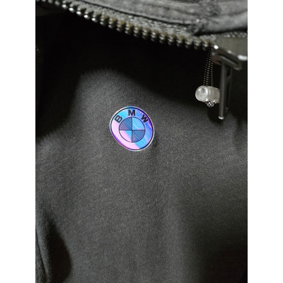 Puma Bmw Motorsport Women's  Zip Up Hoodie Black Size XL 599543 01 MSport *Flaw* - Picture 5 of 10